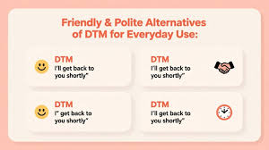 dtm meaning slang